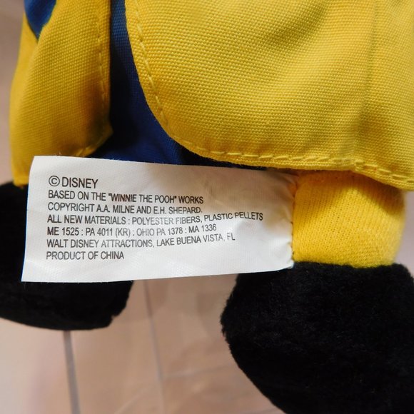 Winnie the Pooh July 4th 2000 Walt Disney World Bean Bag Stuffed Animal - Picture 8 of 10
